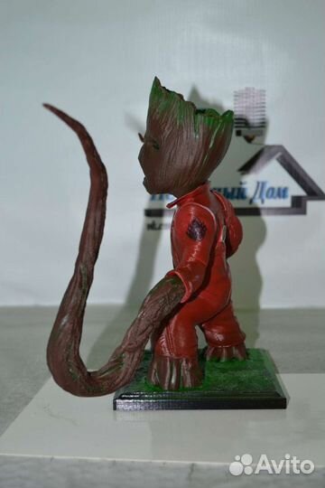 Фигурка малыш Грут в ярости