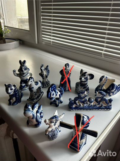 Статуэтки гжель