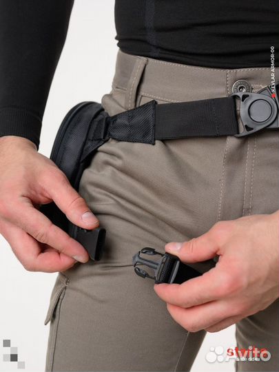 Сумка на бедро starks Черная