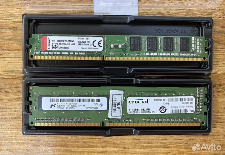 Оперативная память Crucial CT51264BA160B DDR3 4GB