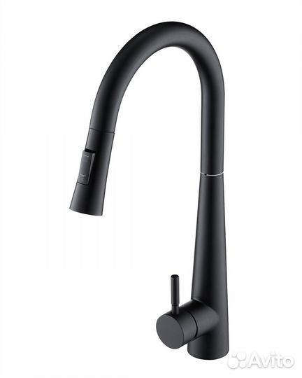 Смеситель для кухни Orange Steel M99-007b Черный