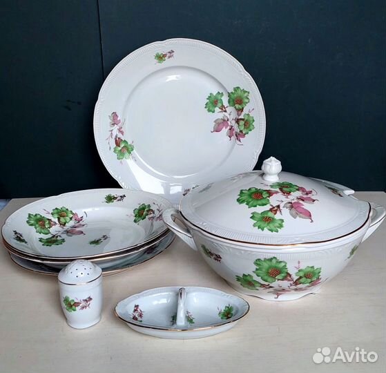 Сервиз столовы Хмель. Chodziez. 1960 гг СССР