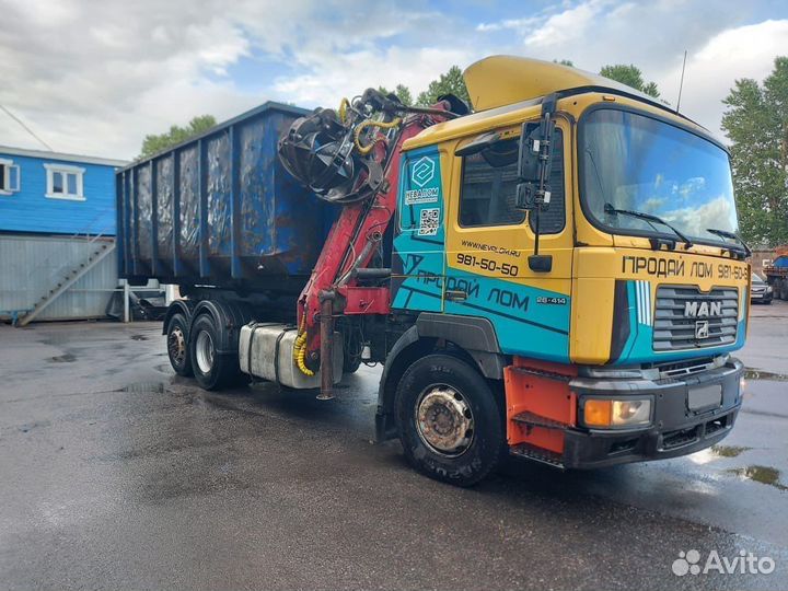 MAN 26.414 с КМУ, 1999