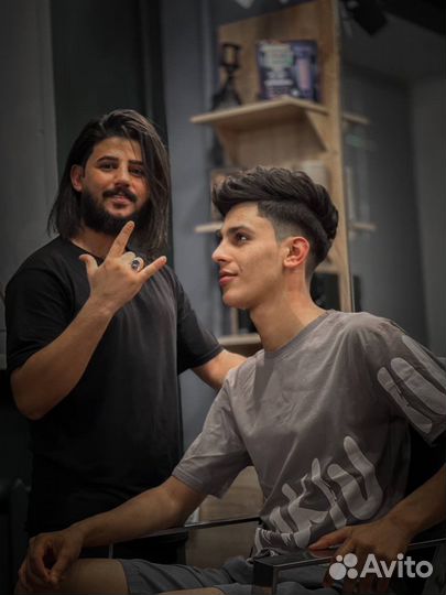 Мужские стрижки, барбершоп