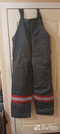 Полукомбинезон зимний утеплённый 54-56 размер