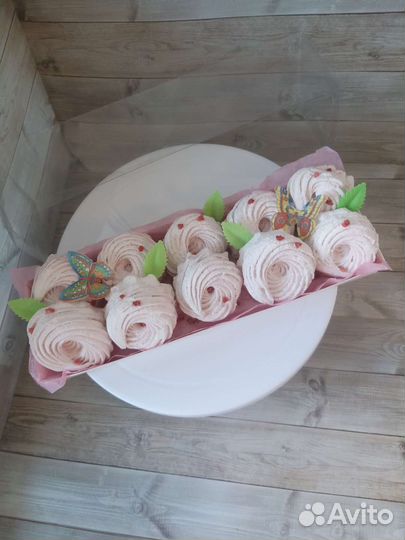 Зефирные букеты на заказ