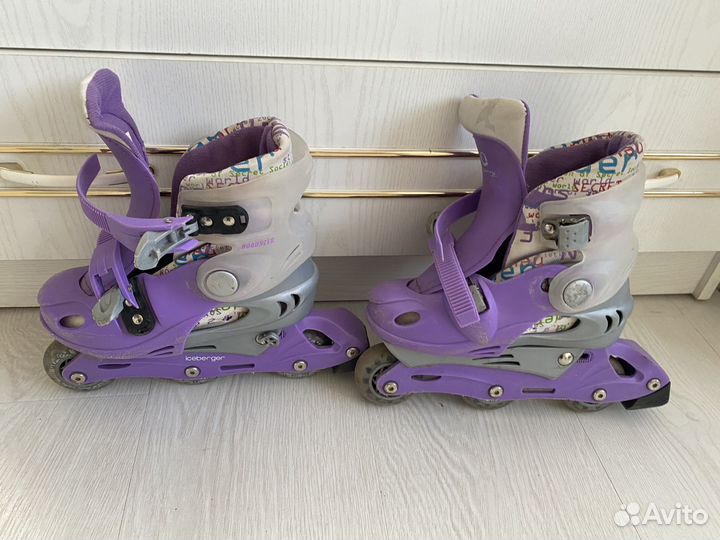 Роликовые коньки детские раздвижные 29-33