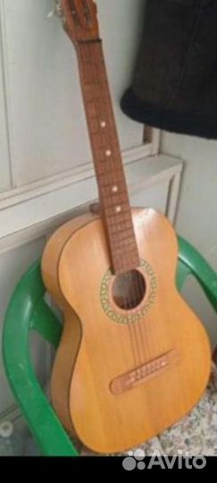 Гитара Ленинград 1979 г.Ноавя 6 струн