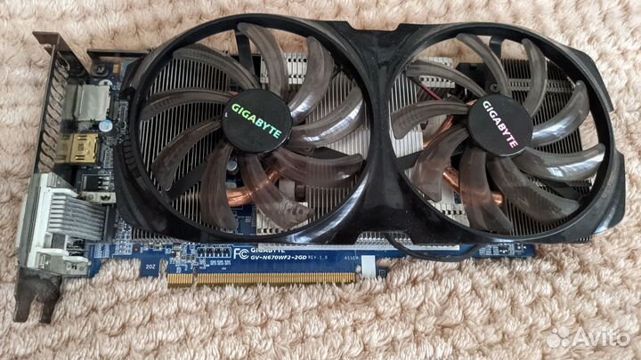 Видеокарта GigaByte GeForce GTX 670 2GB