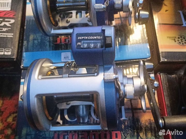 Катушка для тролинга новые