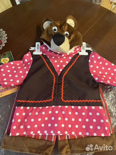 Новогодний костюм мишки 98-110