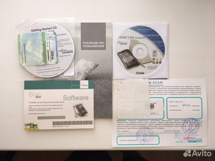 Кпк Fujitsu-Siemens Pocket Loox C550