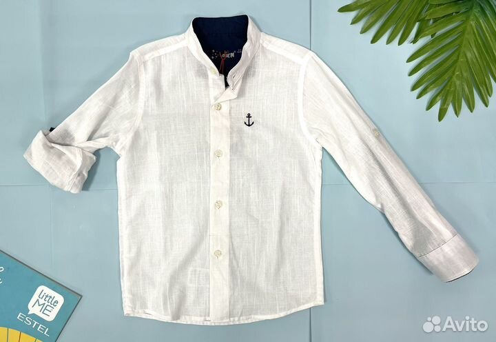 Рубашка для мальчика 98 104