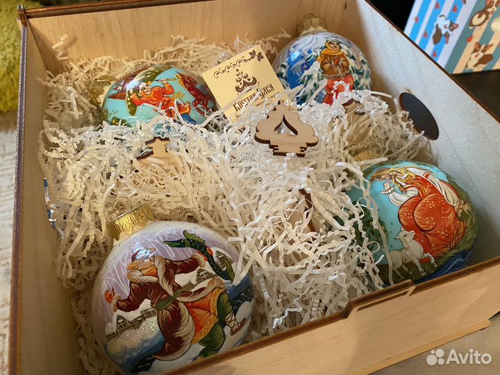 Ёлочные игрушки эксклюзивные ручной работы