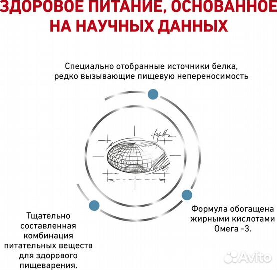 Лечебный корм Роял Канин при аллергии от 1 до 14кг