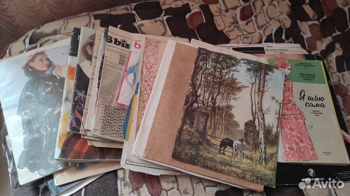 Ретро журналы мод, выкройки