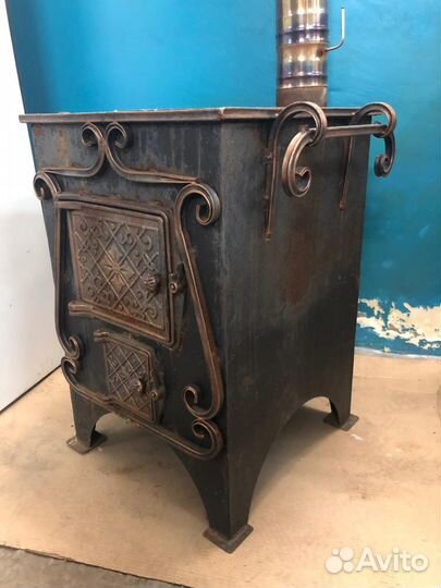 Чугунная печь для казана