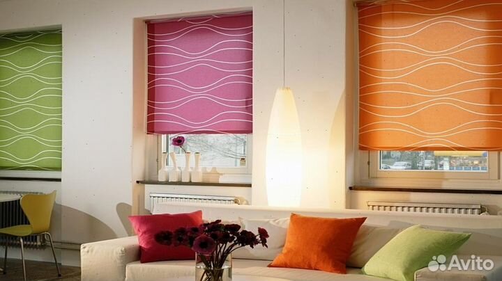 Рулонные шторы. Вызовите дизайнера бесплатно