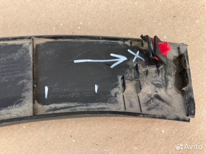 Молдинг арки задний правый Hyundai Creta