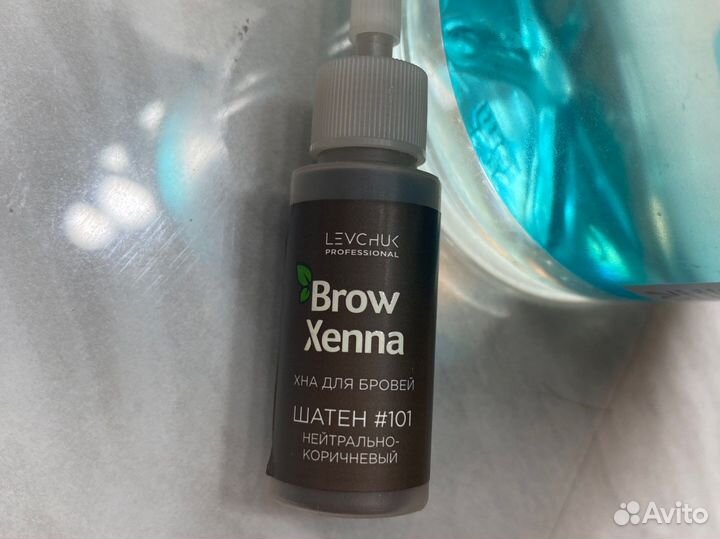 Краска для бровей и хна