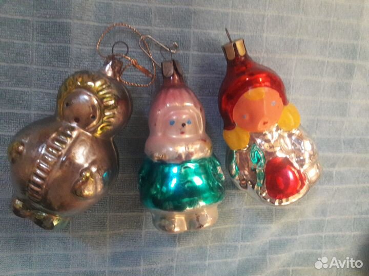Елочные игрушки СССР