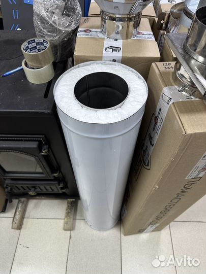 Сэндвич дымоход 115 с керамикой