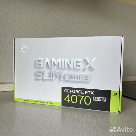 Msi GeForce Rtx 4070 super Gaming X Slim White