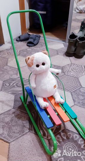 Санки для кукол