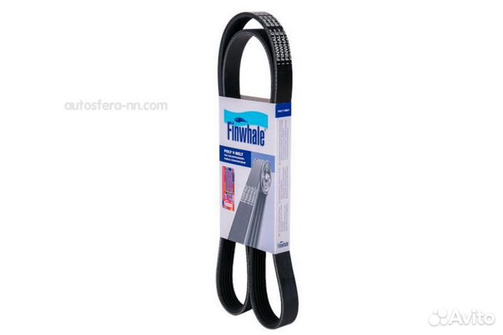Finwhale BP675 Ремень п/к 6PK1369