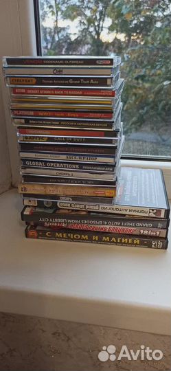 DVD диски с играми