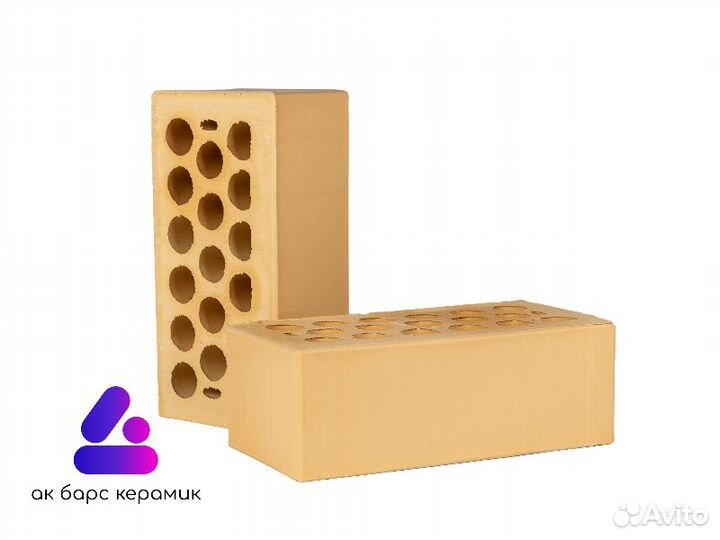 Кирпич облицовочный солома 1,4 нф