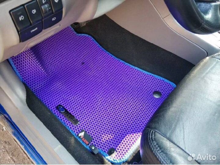 Ковер EVA Opel antara с бортом Ева