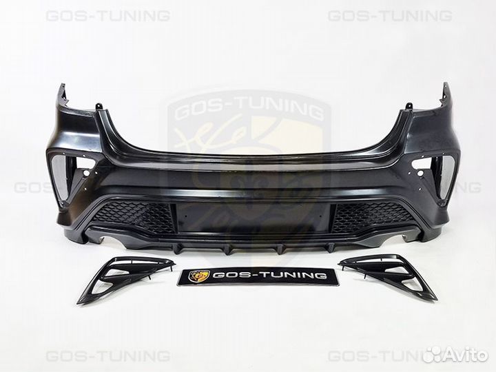 Задний бампер Киа Рио 4 