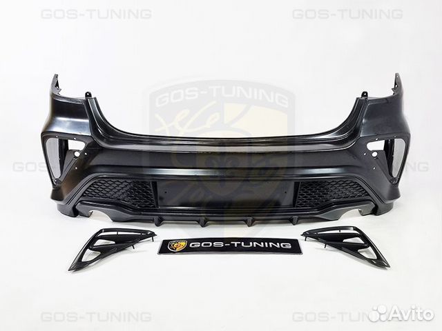 Задний бампер Киа Рио 4 