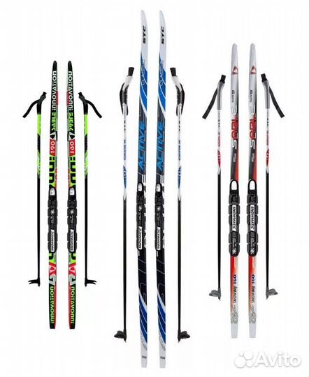 Комплект лыж с креплением NNN 160