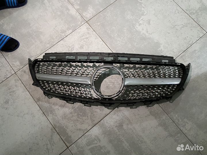 Решетка радиатора на mercedes w 212