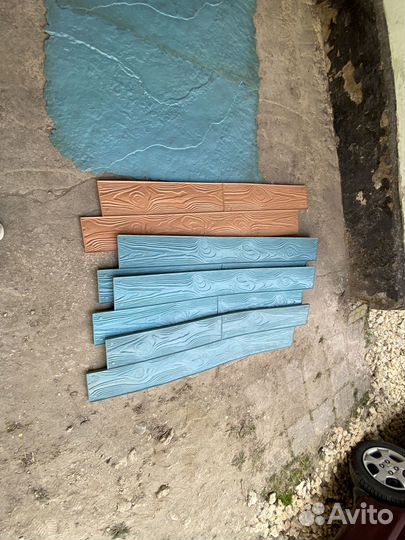 Инструмент/формы для печатного бетона аренда