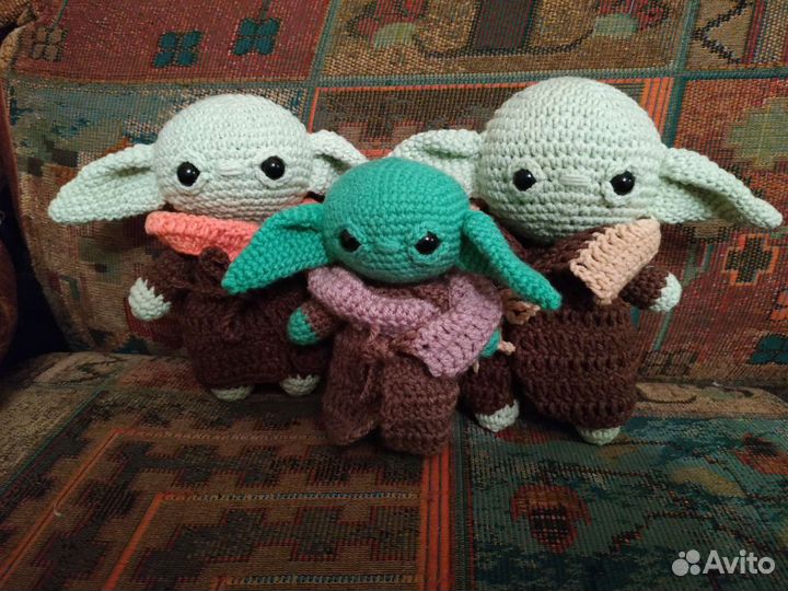 Вязанные игрушки мягкие