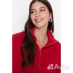 Толстовка trendyolmİLLA, бордовый