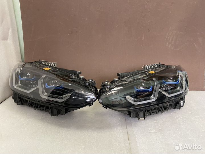 Фары комплект BMW 4 G22 G23 Laser Shadow Line б/у