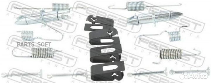 Febest 0204-F15ER-KIT монтажный комплект (на ось)