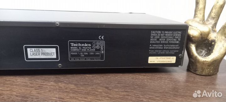 Cd проигрыватель Technics SL-PG470A