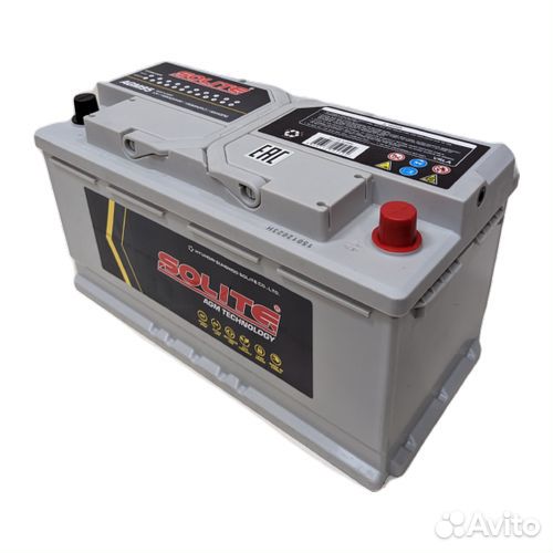 Аккумулятор Solite AGM95L (95Ач, 850А)