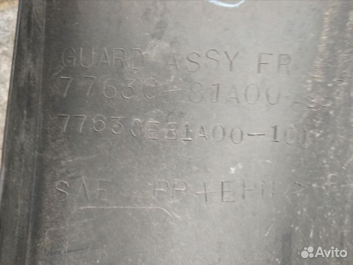 Suzuki jimny расширитель крыла правый