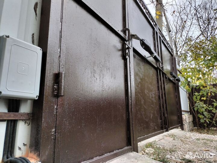 Установка автоматических ворот под ключ