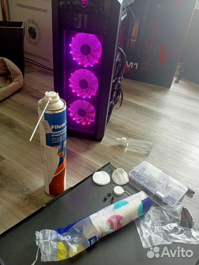 Игровой корпус для пк ZetGaming Rare M1+3 вертушки