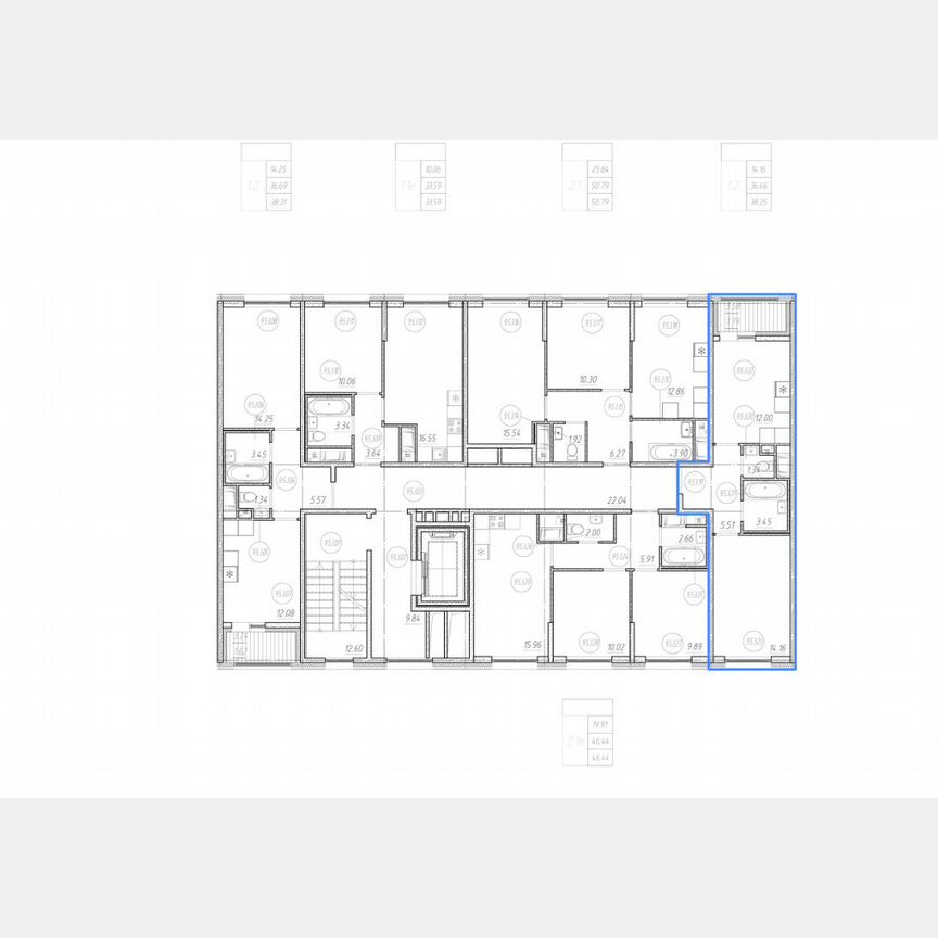 1-к. квартира, 38,3 м², 3/6 эт.