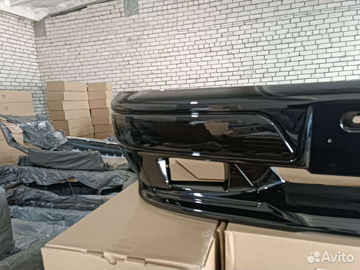 Бампер передний ваз 2114 2115 спорт сине - черный