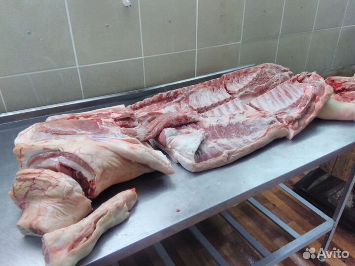Свежее, охлажденное мясо, свинина