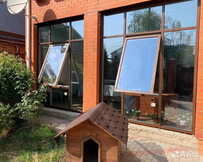 Алюминиевые Окна Фасады Безрамное остекление